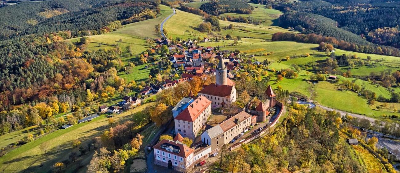 Leuchtenburg bei Seitenroda im Herbst