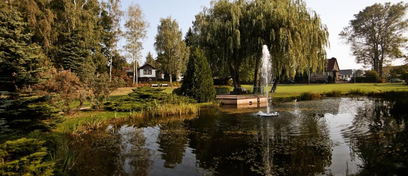 Teich im Kurpark Bad Klosterlausnitz