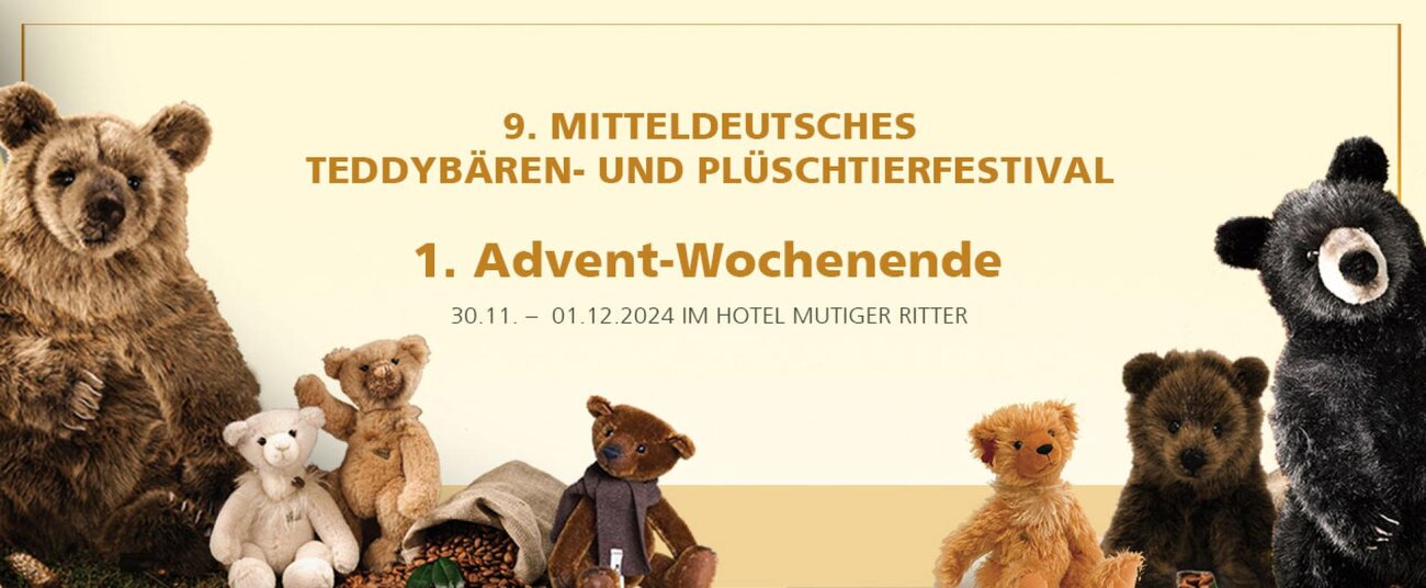 9. Mitteldeutsches Teddybären- und Plüschtierfestival