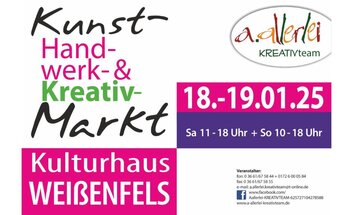 Kunst-, Handwerk- & Kreativmarkt