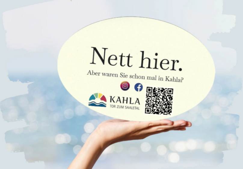 Ausstellung "Nett hier - aber waren Sie schon mal in Kahla?"