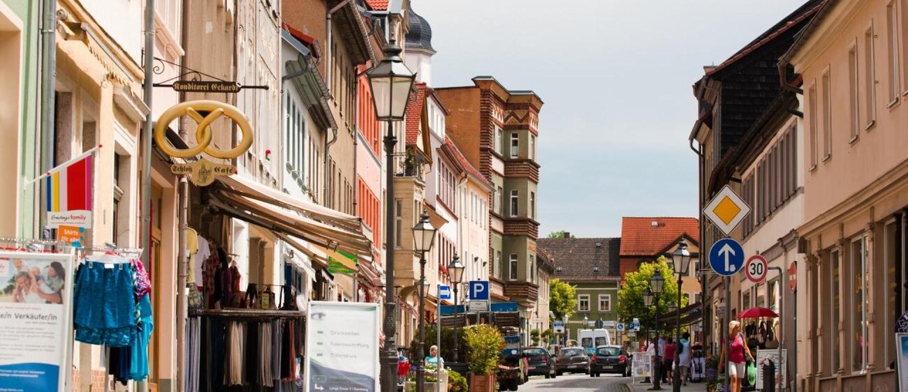 Innenstadt von Eisenberg am Steinweg