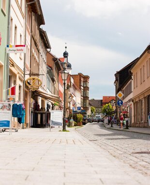 Innenstadt von Eisenberg am Steinweg