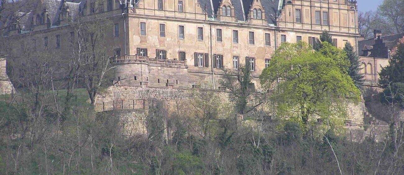 Schloss Vitzenburg - Das schöne Schloss ist leider nicht öffentlich zugänglich.