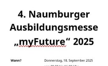 4. "myFuture" 2025 Naumburger Ausbildungsmesse